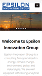 Mobile Screenshot of epsiloninnovation.com